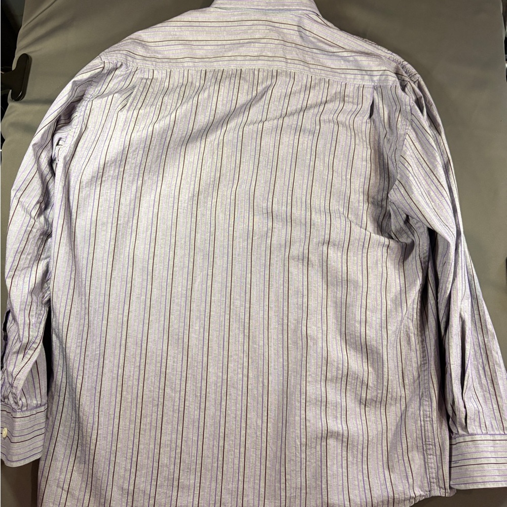 Alan Flusser Cotton Button Down Medium - image 5